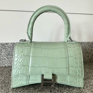 Balenciaga Croc Hourglass Bag